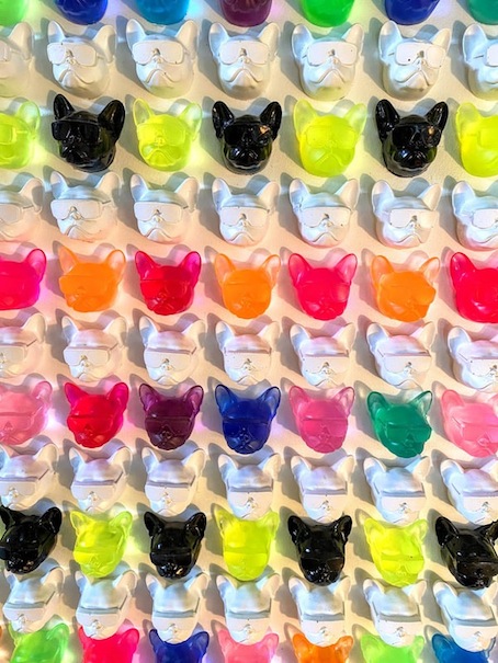 Ann Ciciani |More Mad Dogs I V  |close up| McAtamney Gallery and Design Store | Geraldine NZ